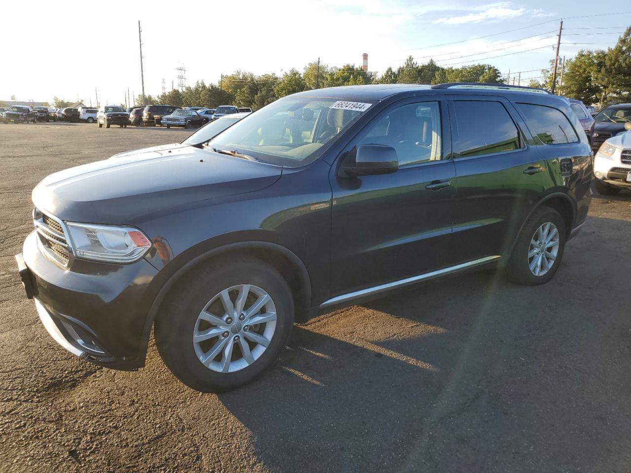2014 Dodge Durango Sxt VIN: 1C4RDJAG9EC323496 Lot: 66241944
