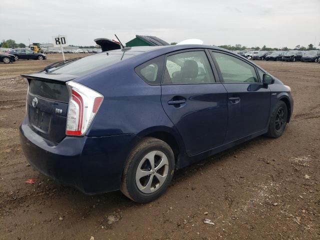  TOYOTA PRIUS 2012 Синій