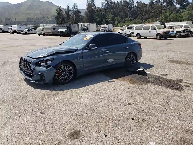 2021 Infiniti Q50 Red Sport 400 VIN: JN1FV7DP0MM850689 Lot: 66381634