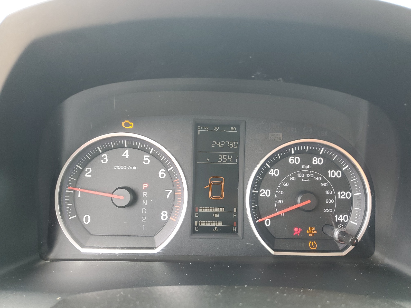 JHLRE38388C048271 2008 Honda Cr-V Lx