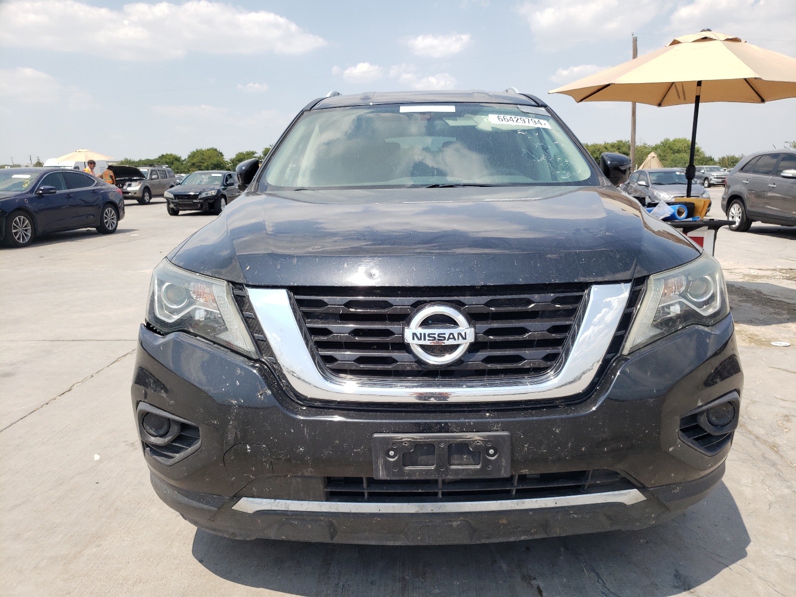 2018 Nissan Pathfinder S vin: 5N1DR2MN0JC643419