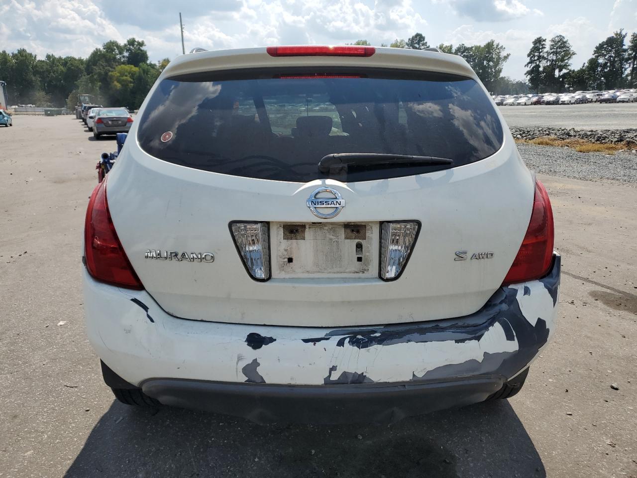 2006 Nissan Murano Sl VIN: JN8AZ08W06W546844 Lot: 69667134