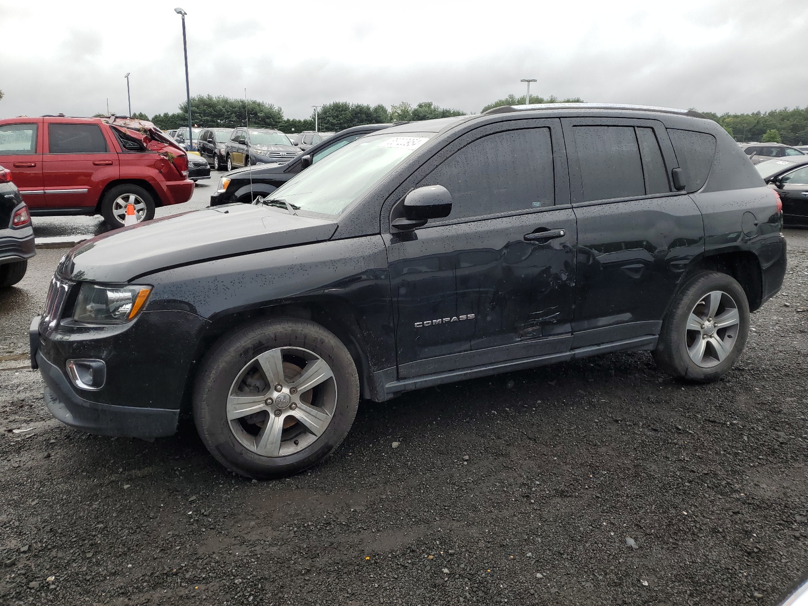 2017 Jeep Compass Latitude vin: 1C4NJDEB4HD109831