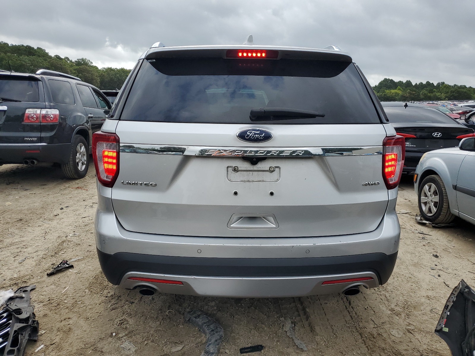 1FM5K8F82HGC38135 2017 Ford Explorer Limited