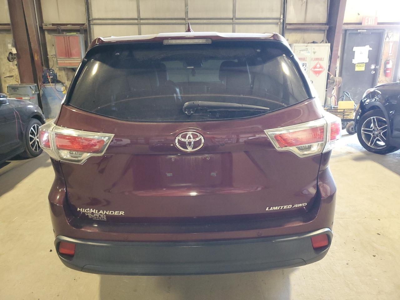 2014 Toyota Highlander Limited VIN: 5TDDKRFHXES022976 Lot: 66393244