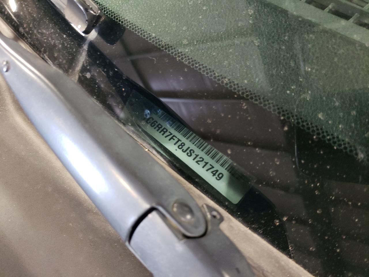 2018 Ram 1500 St VIN: 1C6RR7FT8JS121749 Lot: 66569544