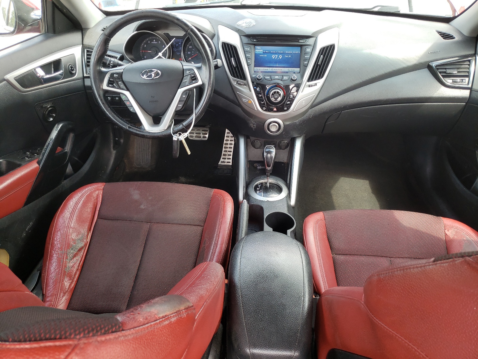 KMHTC6AD9EU185590 2014 Hyundai Veloster