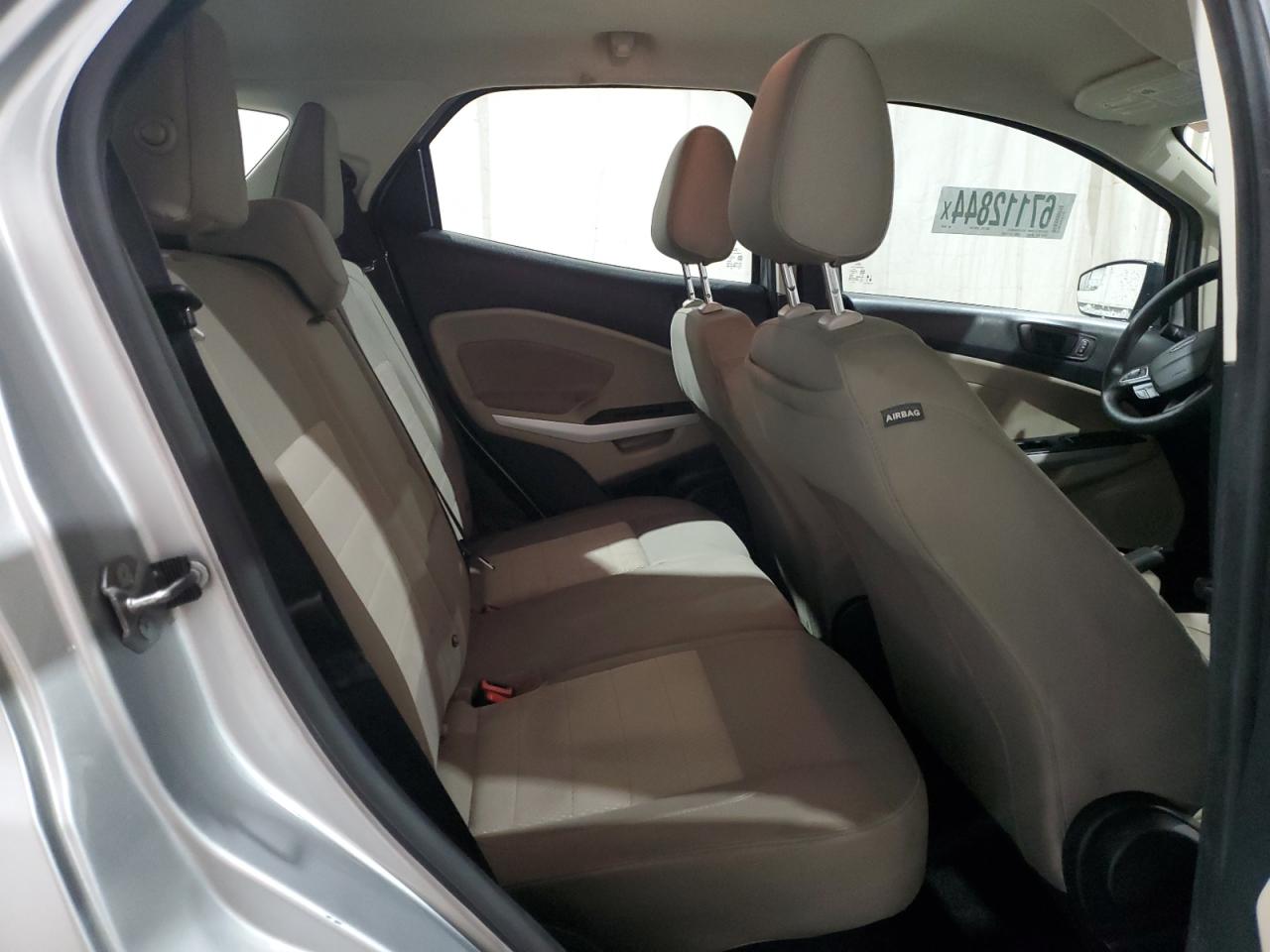 2020 Ford Ecosport S VIN: MAJ6S3FL8LC386599 Lot: 67112844