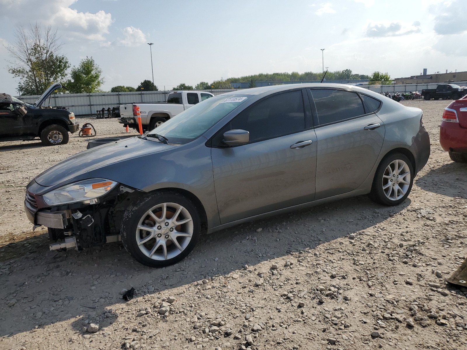 2013 Dodge Dart Sxt vin: 1C3CDFBA7DD202041