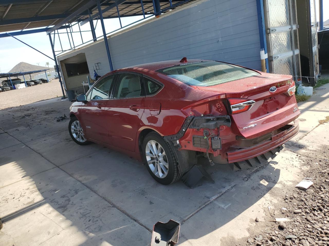 3FA6P0LU6KR205237 2019 FORD FUSION - Image 2