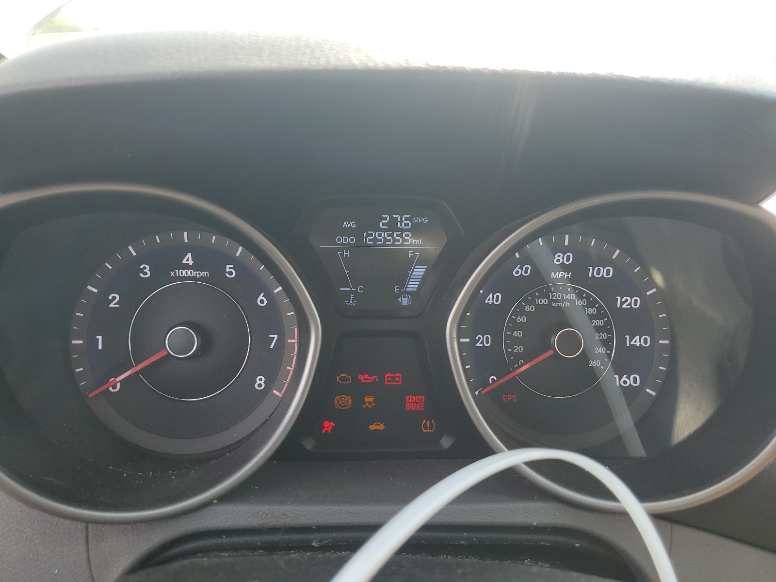 5NPDH4AE1CH144157 2012 Hyundai Elantra Gls