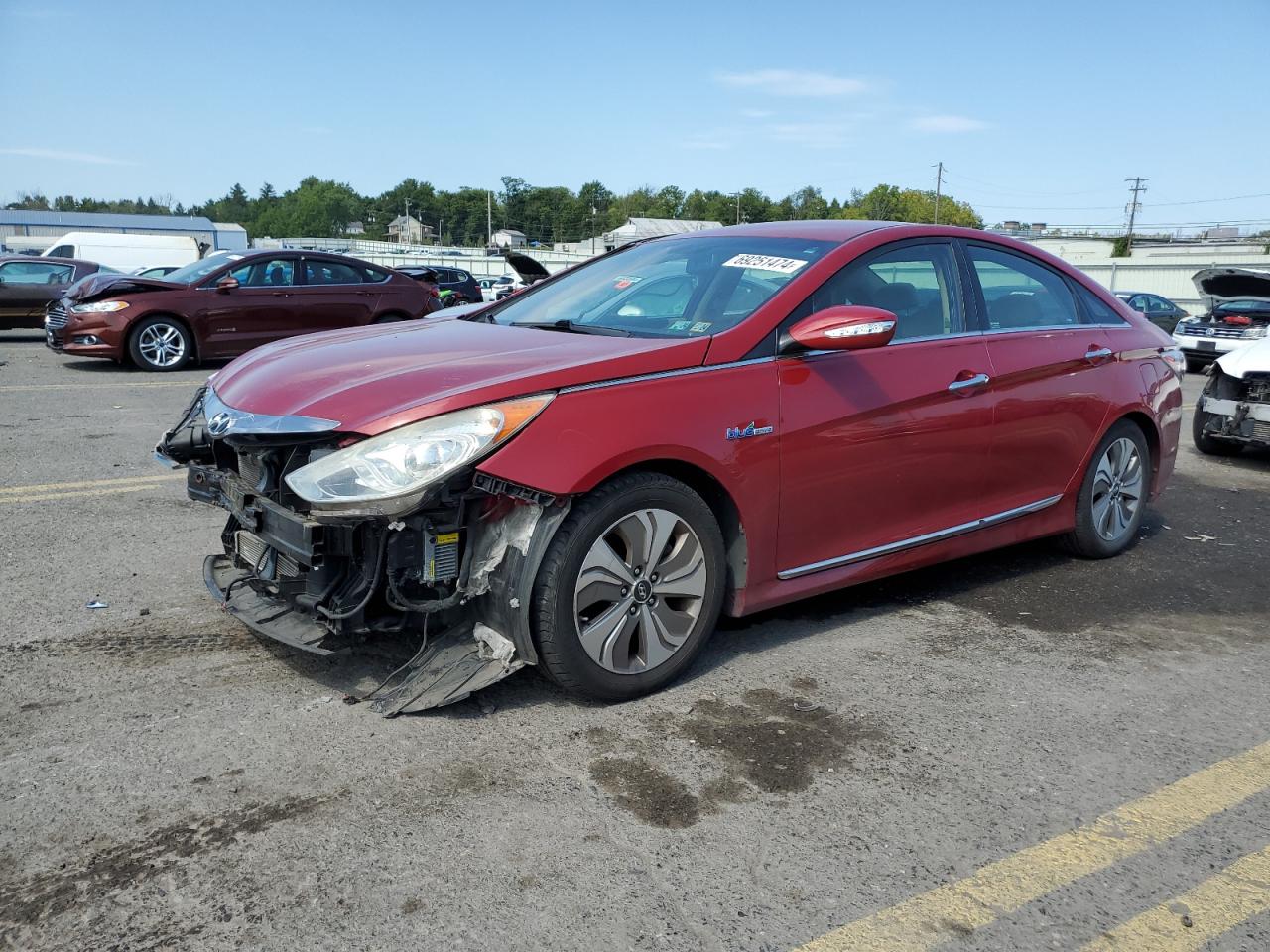 2013 Hyundai Sonata Hybrid VIN: KMHEC4A4XDA084989 Lot: 69251474