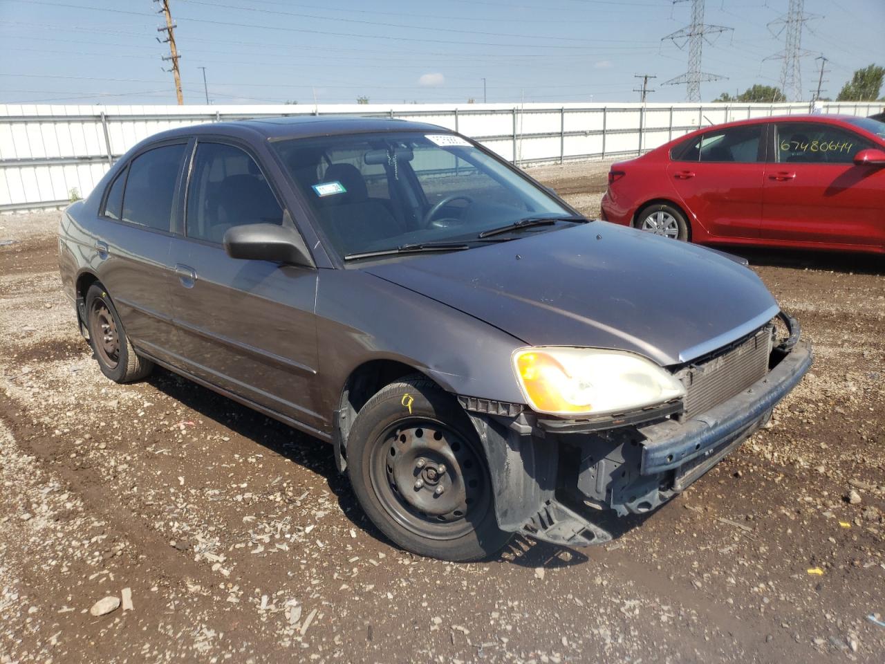 2003 Honda Civic Ex VIN: 2HGES26703H619912 Lot: 67568874