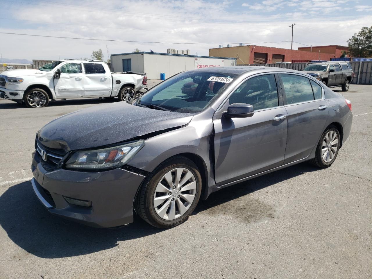 1HGCR2F74EA240433 2014 Honda Accord Ex