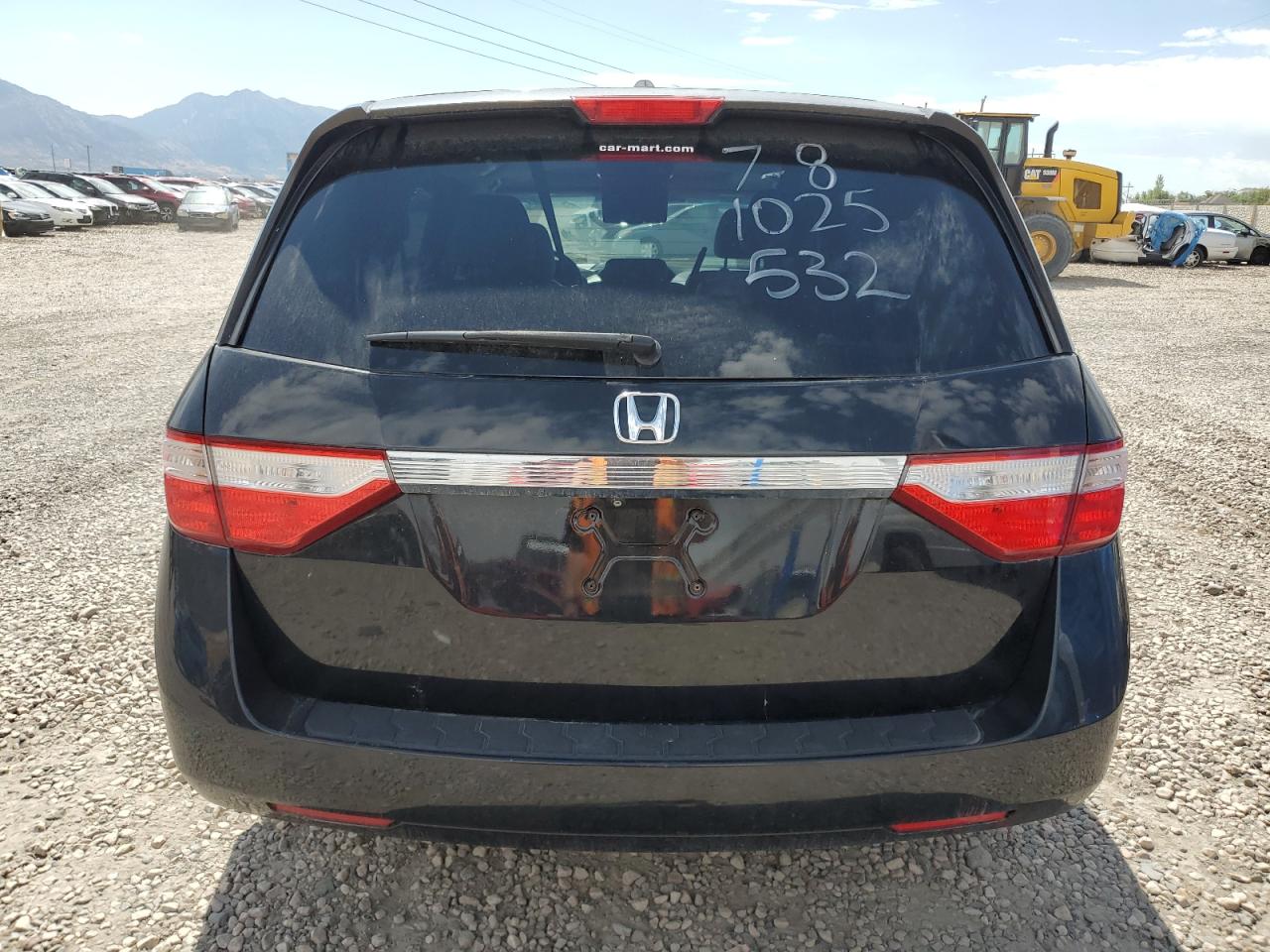 2012 Honda Odyssey Exl VIN: 5FNRL5H63CB092487 Lot: 67077714