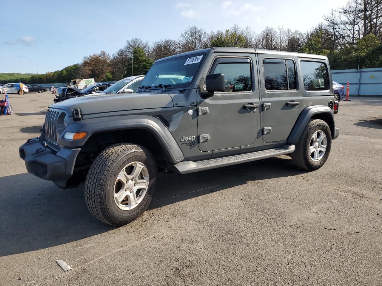 2019 Jeep Wrangler Unlimited Sport VIN: 1C4HJXDGXKW558647 Lot: 67805804