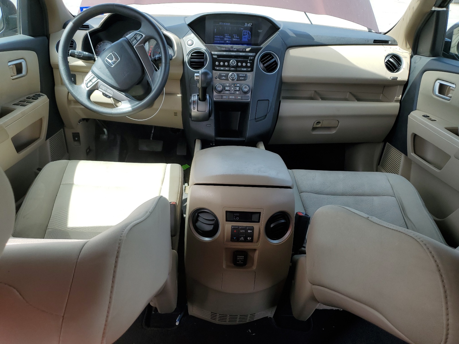 5FNYF3H22EB010854 2014 Honda Pilot Lx