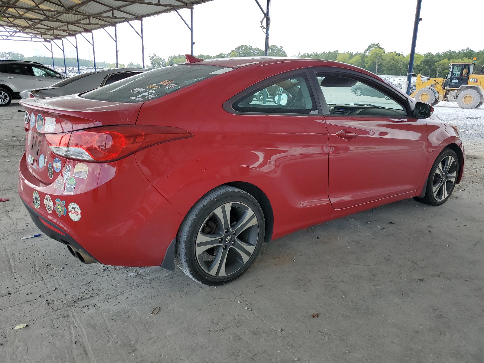 2013 Hyundai Elantra Coupe Gs vin: KMHDH6AE8DU011703