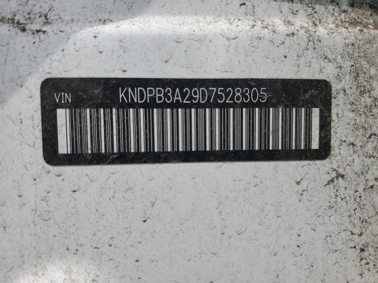 KNDPB3A29D7528305 2013 Kia Sportage Base