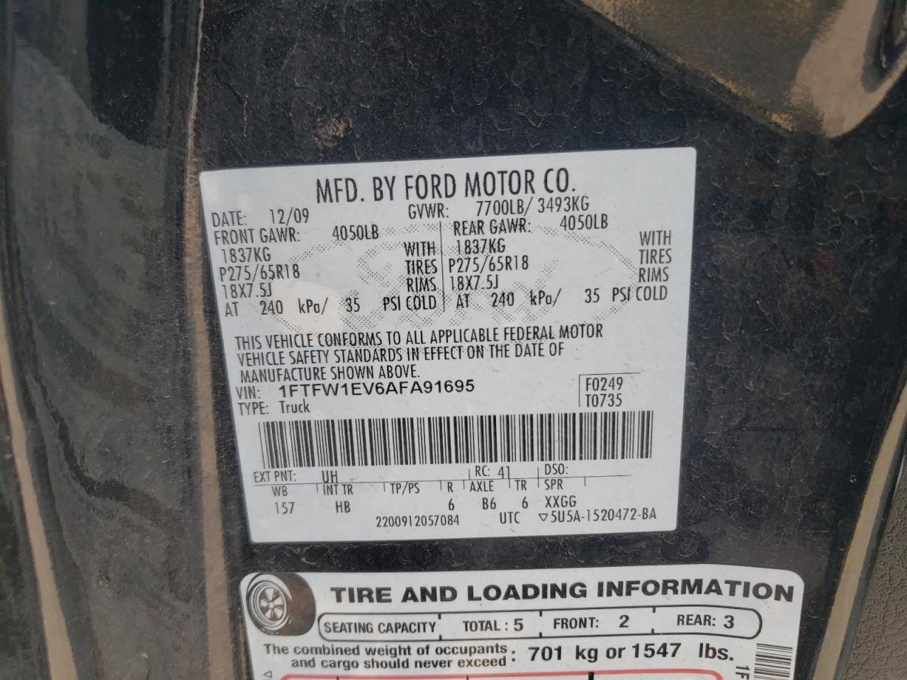 2010 Ford F-150 - Image 12