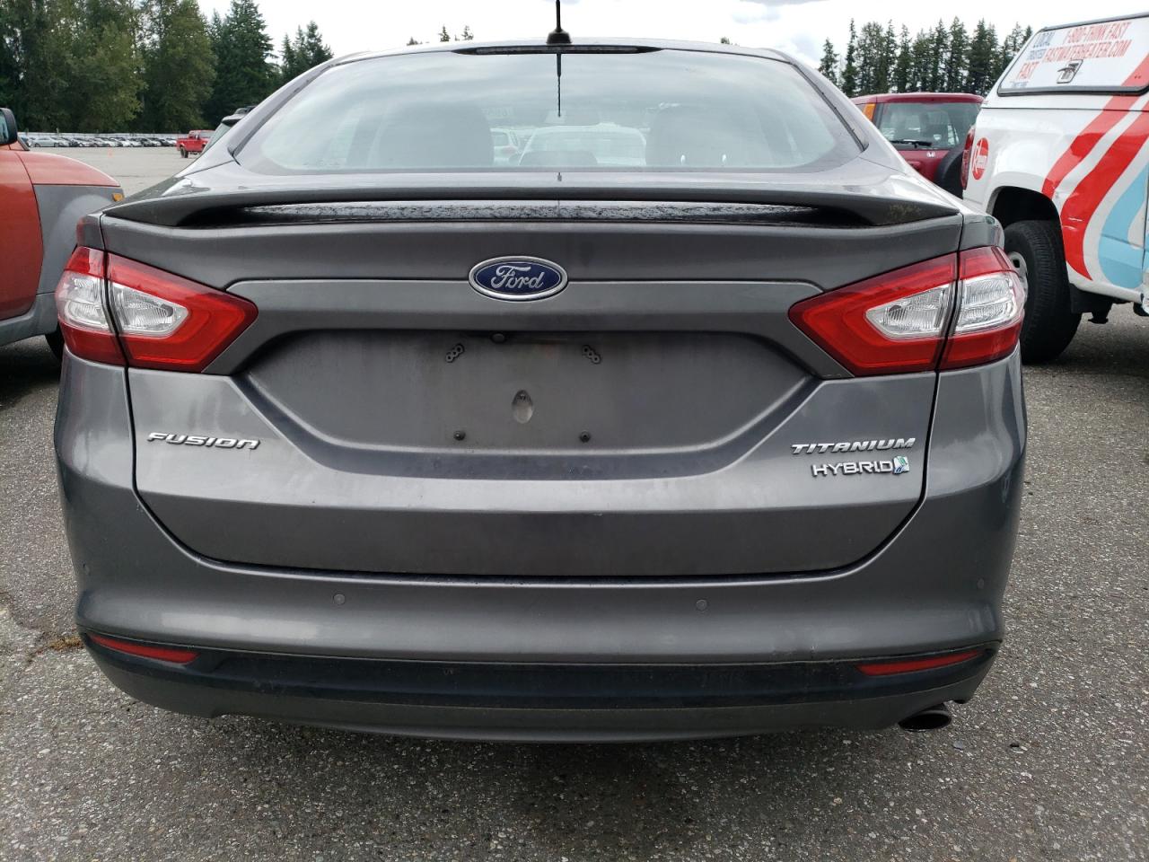 2014 Ford Fusion Titanium Hev VIN: 3FA6P0RU5ER170704 Lot: 66598444