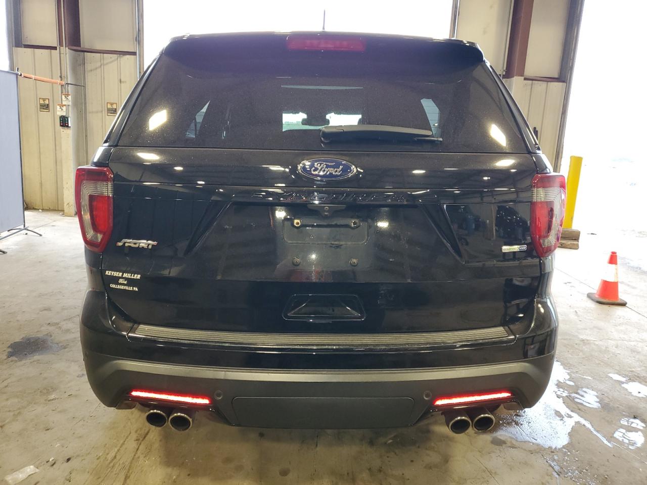 2018 Ford Explorer Sport VIN: 1FM5K8GT9JGC61744 Lot: 66089824