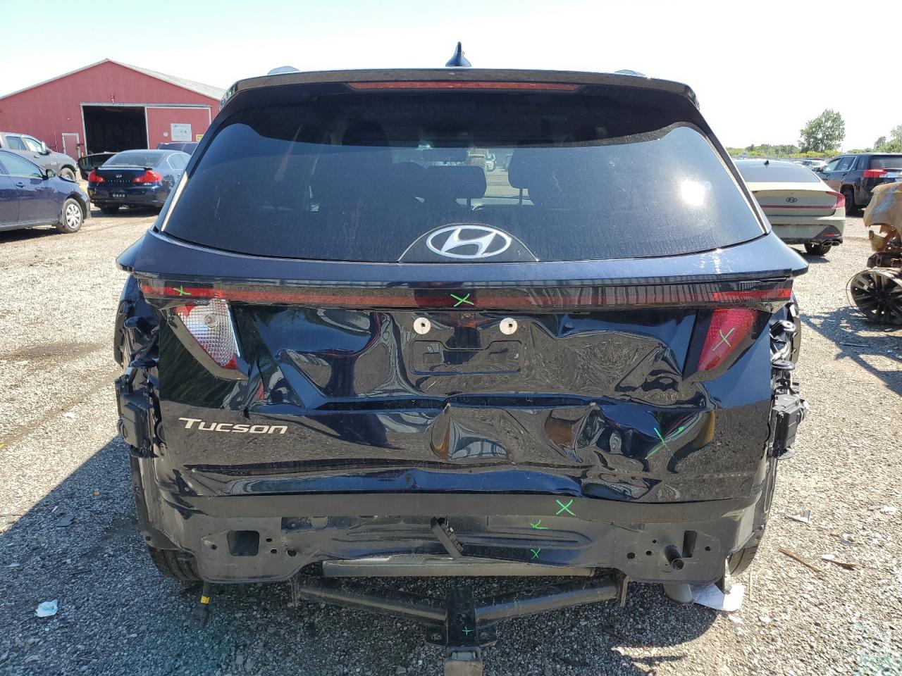2022 Hyundai Tucson Sel VIN: KM8JB3AEXNU106543 Lot: 65474524