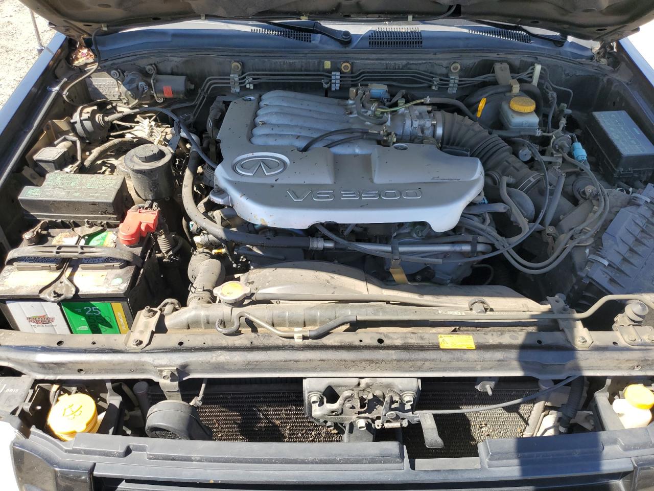 2002 Infiniti Qx4 VIN: JNRDR09Y72W259374 Lot: 64444944