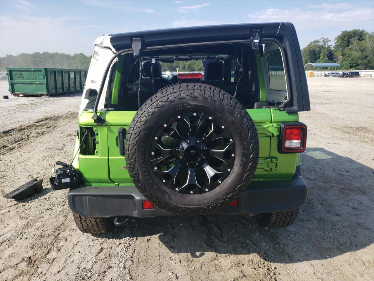 2018 Jeep Wrangler Unlimited Sahara VIN: 1C4HJXEG7JW297460 Lot: 65547054