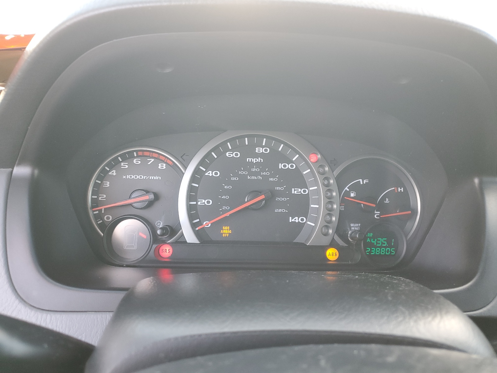 2HKYF18573H521425 2003 Honda Pilot Exl