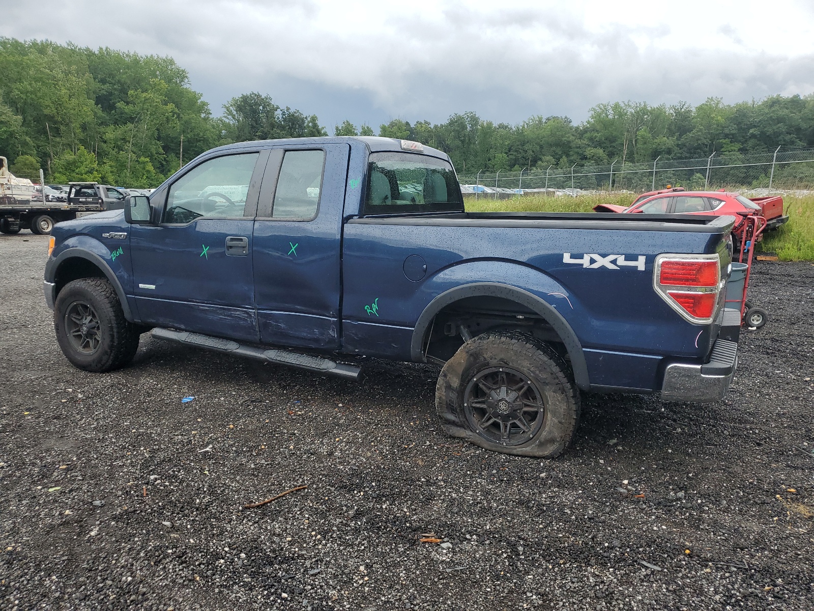 1FTFX1ETXDFB25671 2013 Ford F150 Super Cab