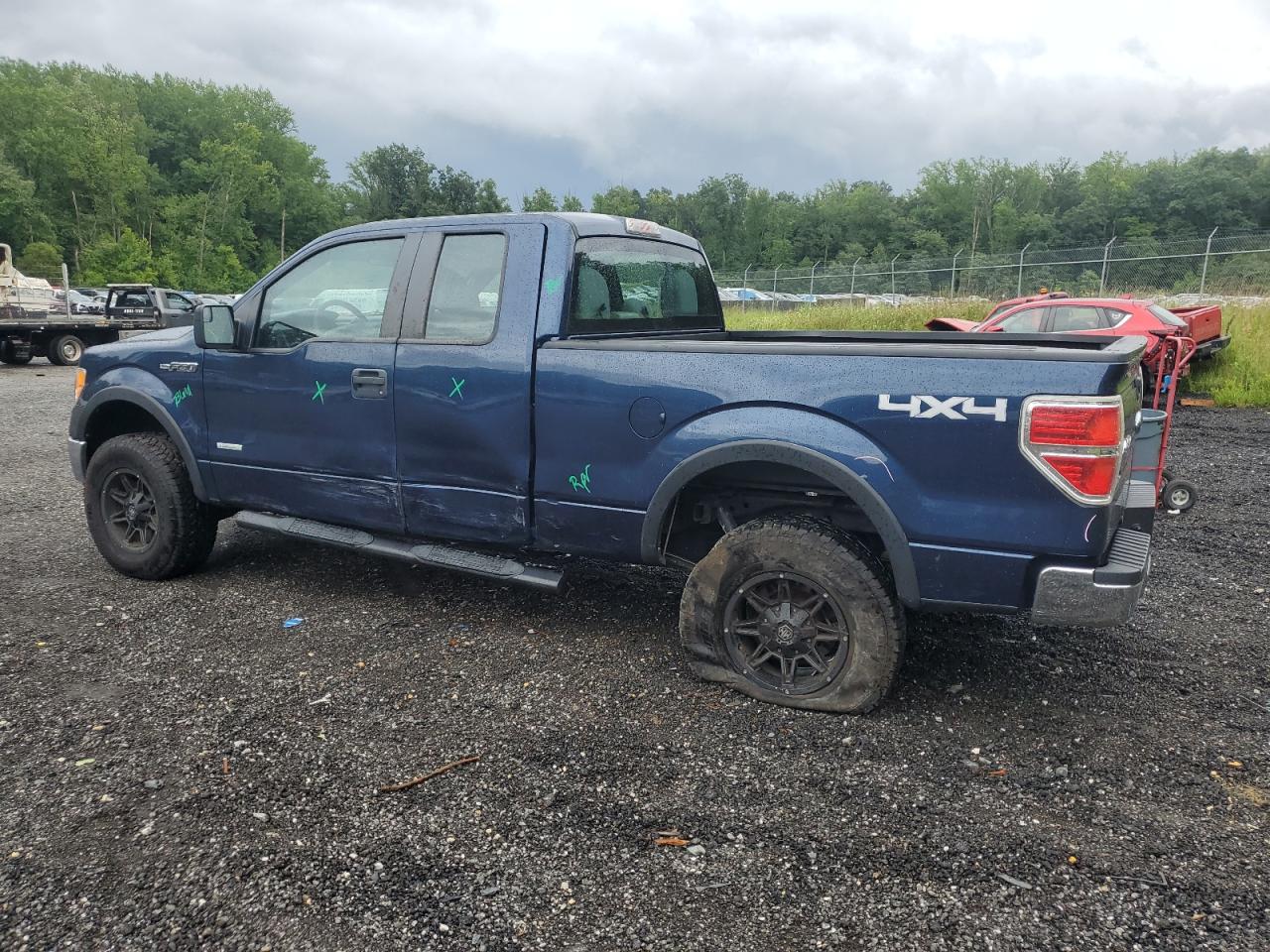 2013 Ford F150 Super Cab VIN: 1FTFX1ETXDFB25671 Lot: 66957094