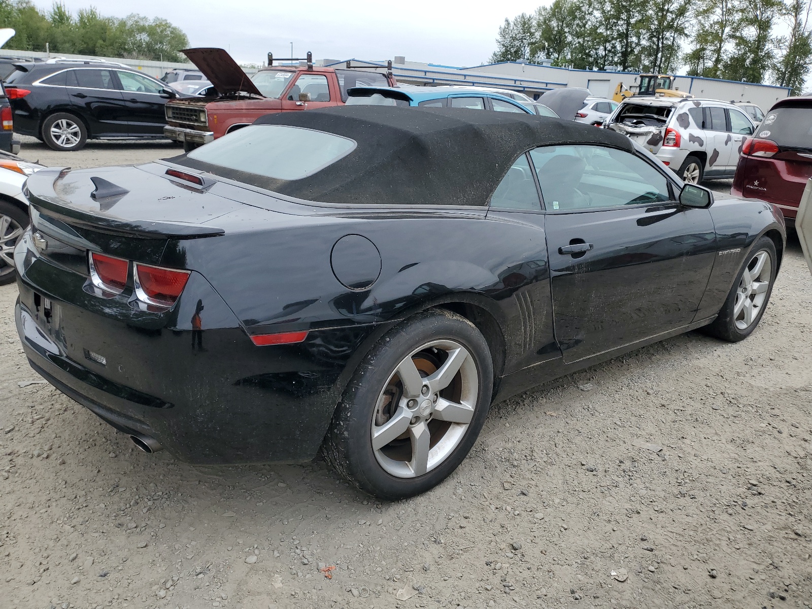 2012 Chevrolet Camaro Lt vin: 2G1FC3D39C9123922