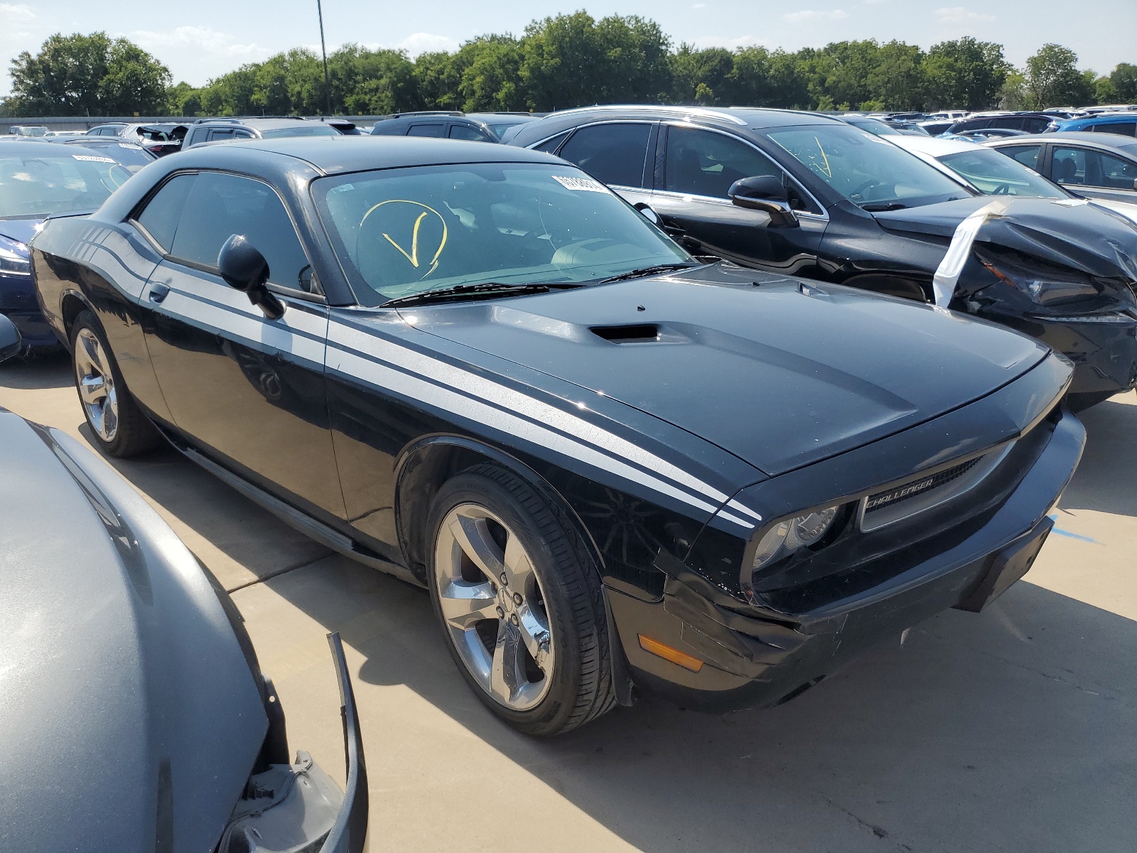 2C3CDYAG5DH651867 2013 Dodge Challenger Sxt