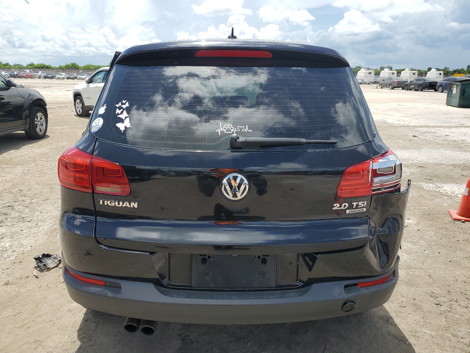 WVGBV7AX1CW581388 2012 Volkswagen Tiguan S