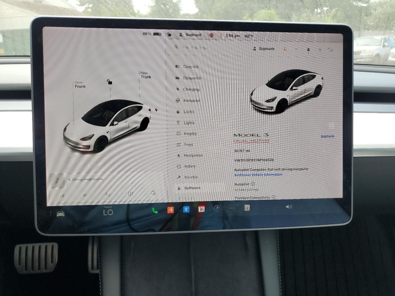 5YJ3E1EC1NF104528 2022 Tesla Model 3