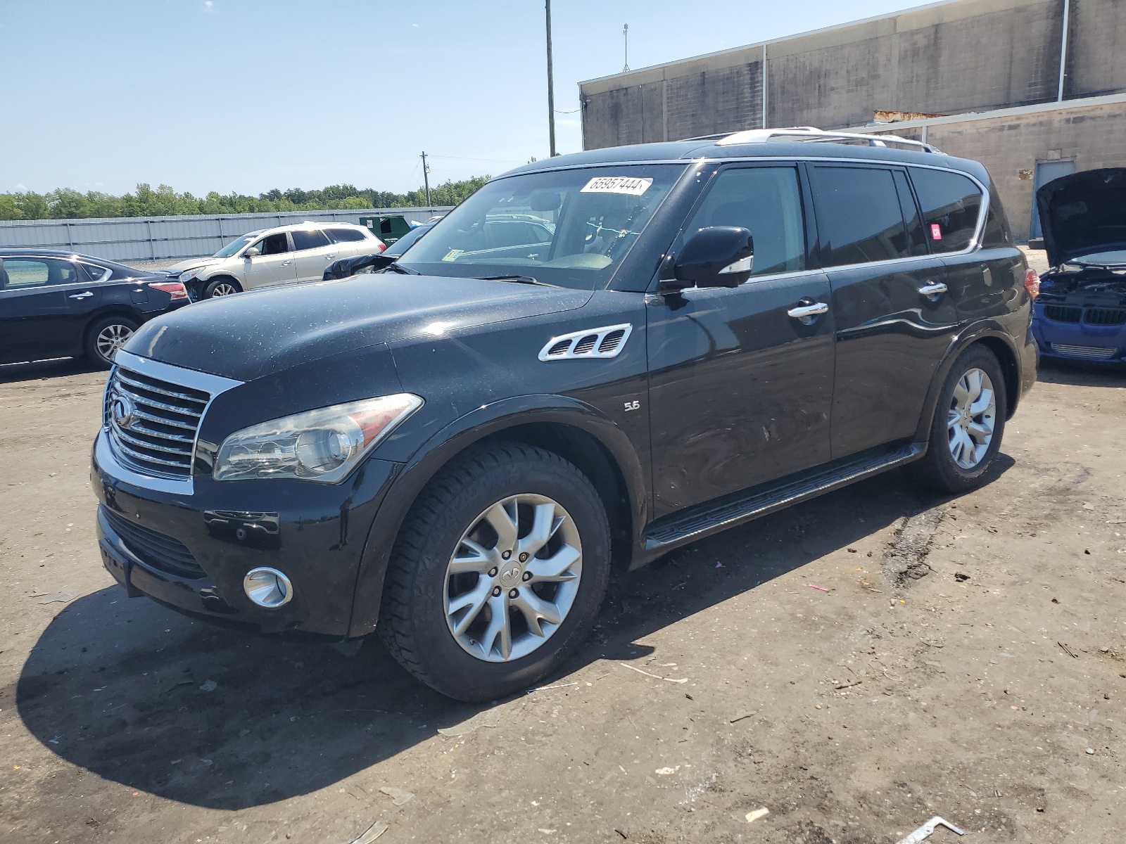 2014 Infiniti Qx80 vin: JN8AZ2NC9E9351313