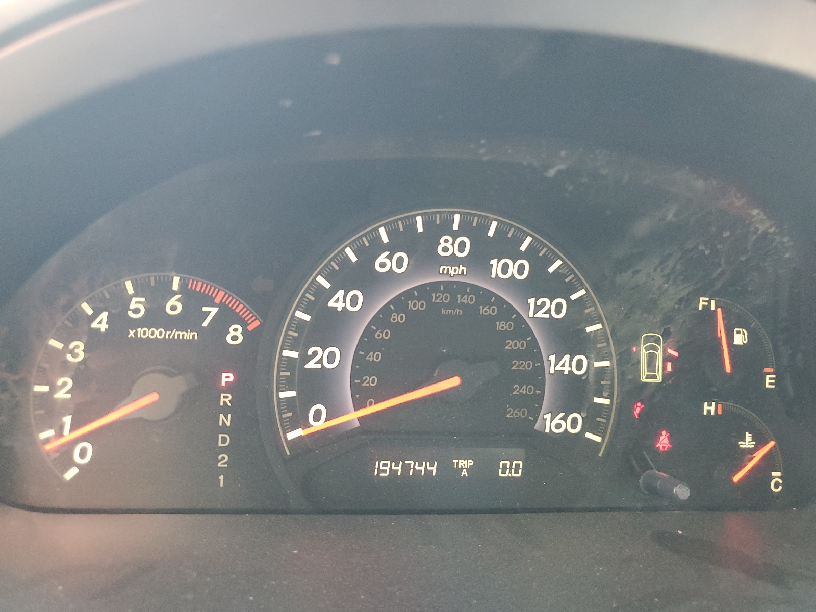 5FNRL38437B098184 2007 Honda Odyssey Ex