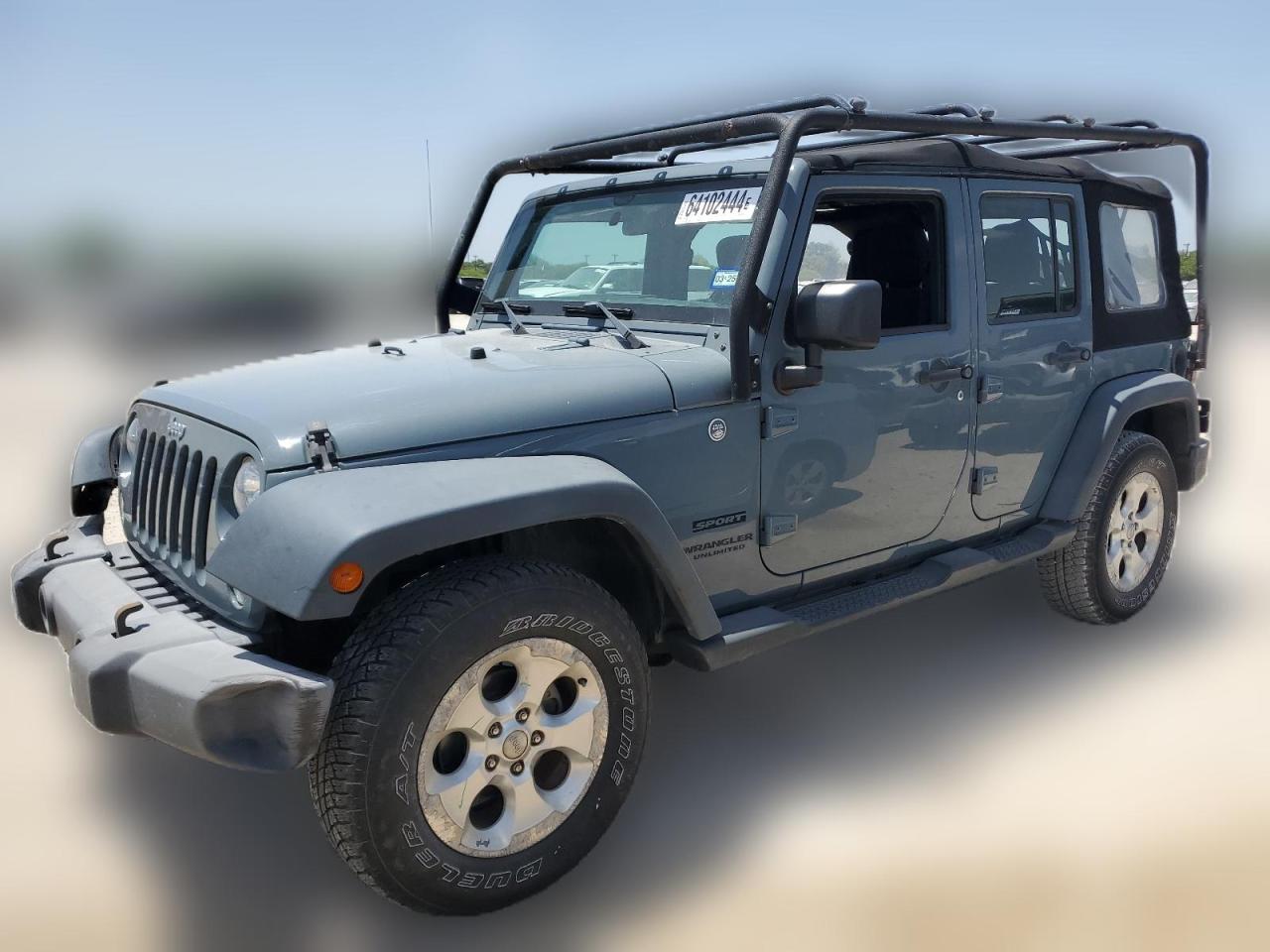 2015 Jeep Wrangler VIN: 1C48JWDG7FL730303 Lot: 64102444