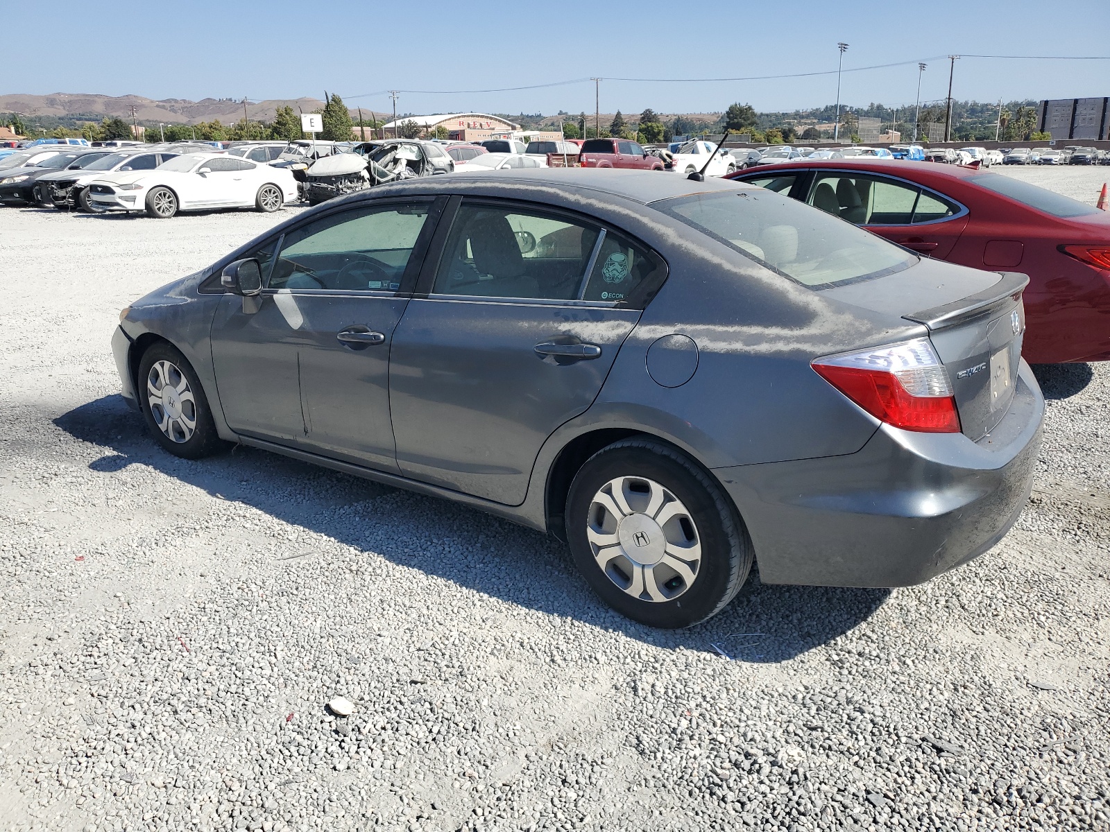 2012 Honda Civic Hybrid vin: JHMFB4F21CS005266