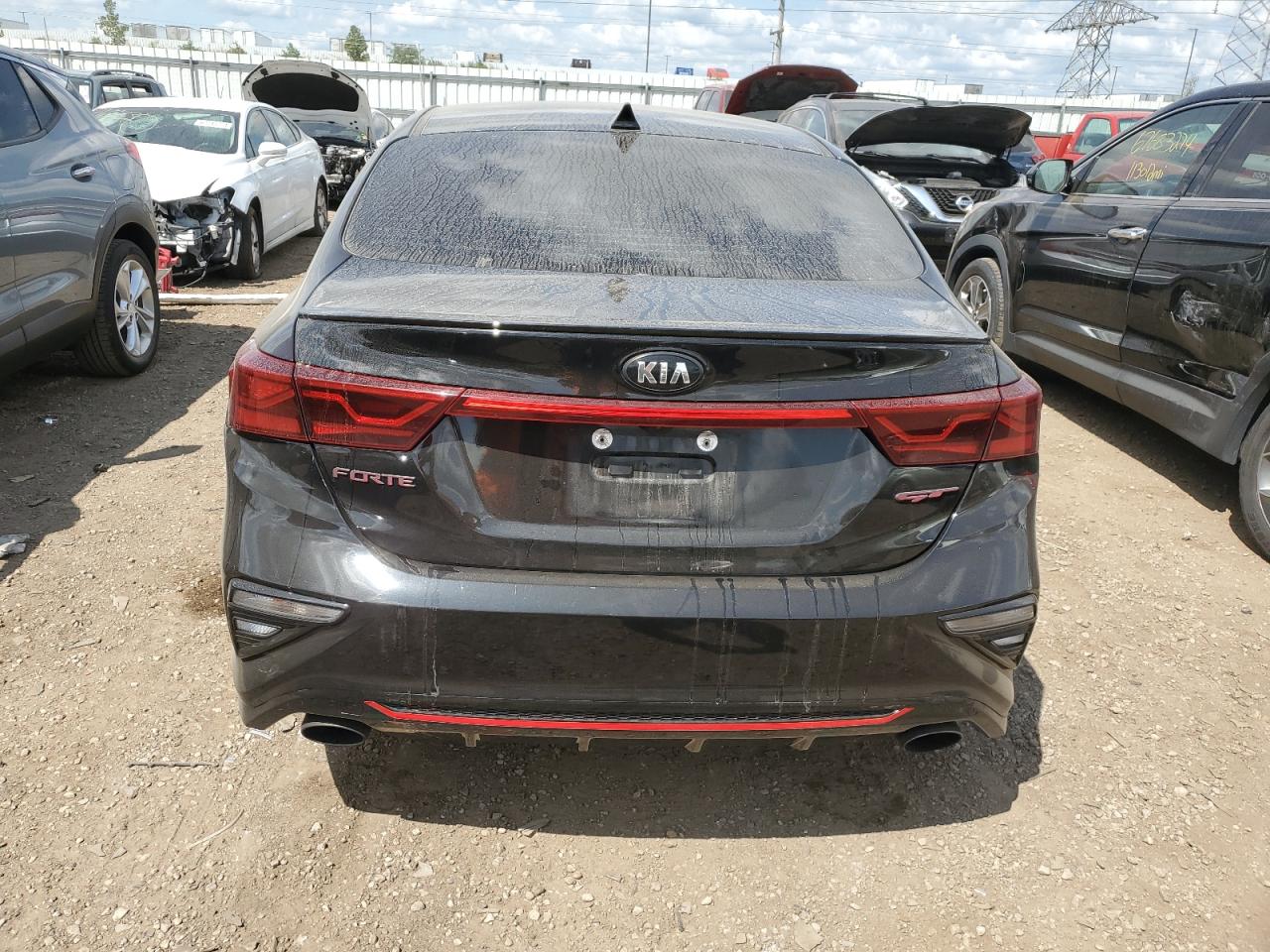 2020 Kia Forte Gt VIN: 3KPF44AC2LE187834 Lot: 68282584