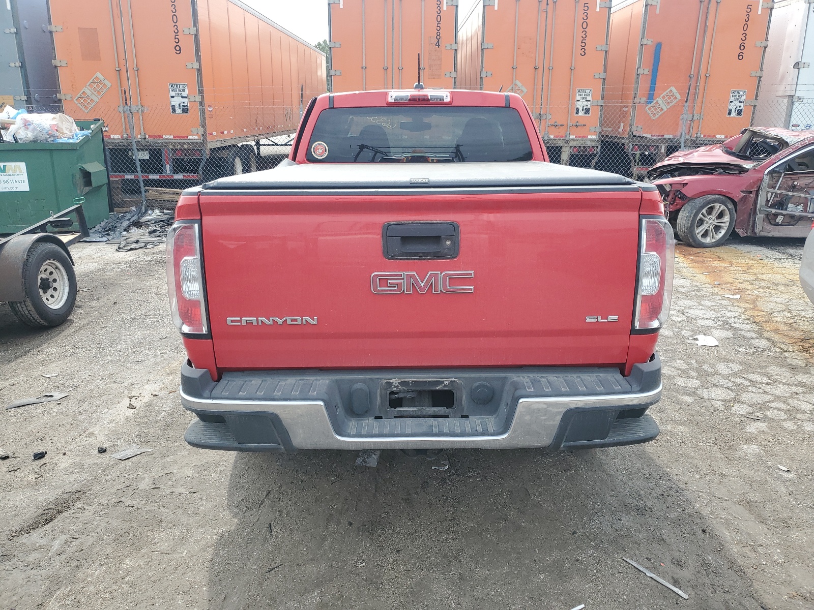 1GTH5CEA5G1272605 2016 GMC Canyon Sle