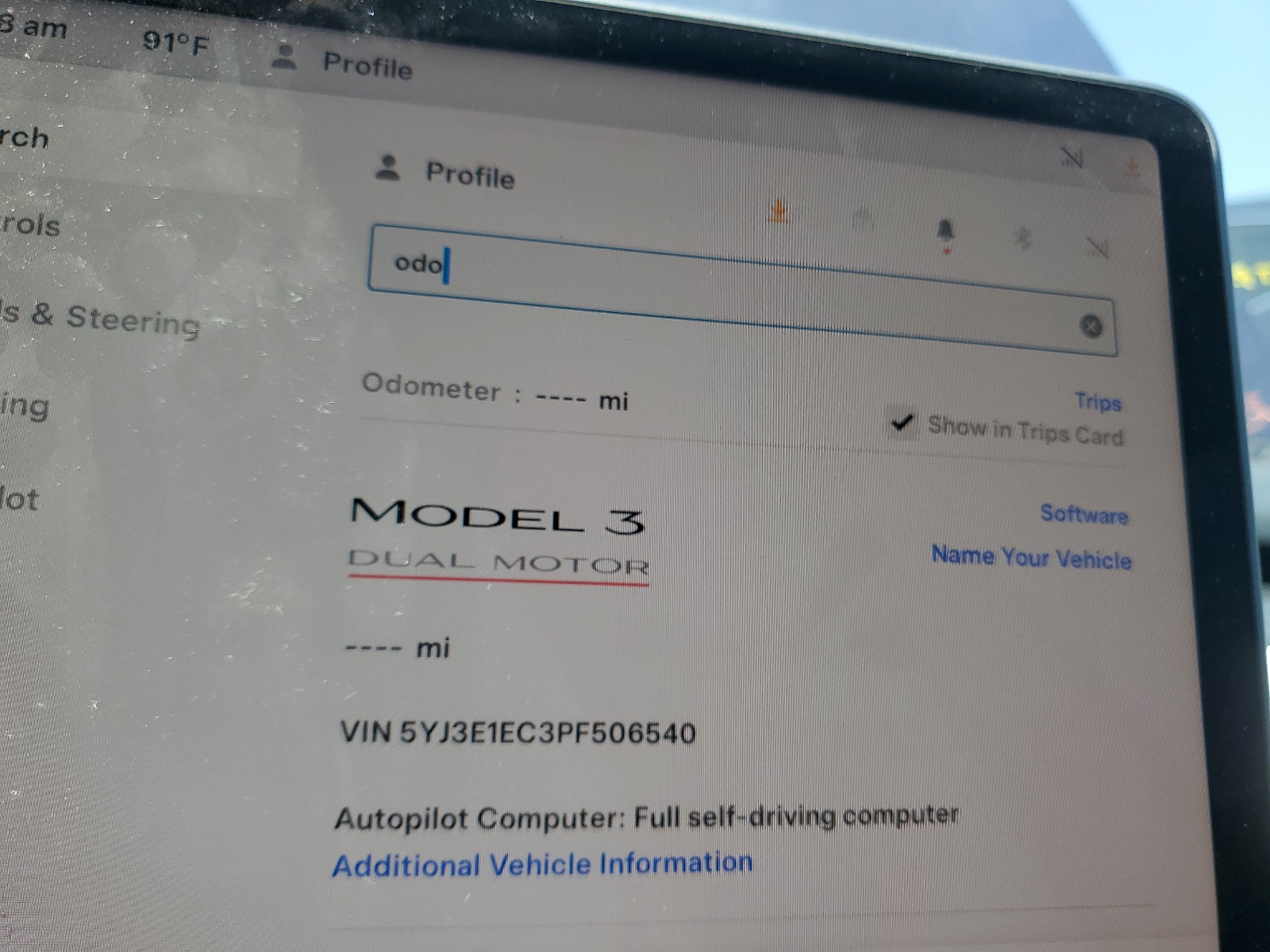 5YJ3E1EC3PF506540 2023 Tesla Model 3