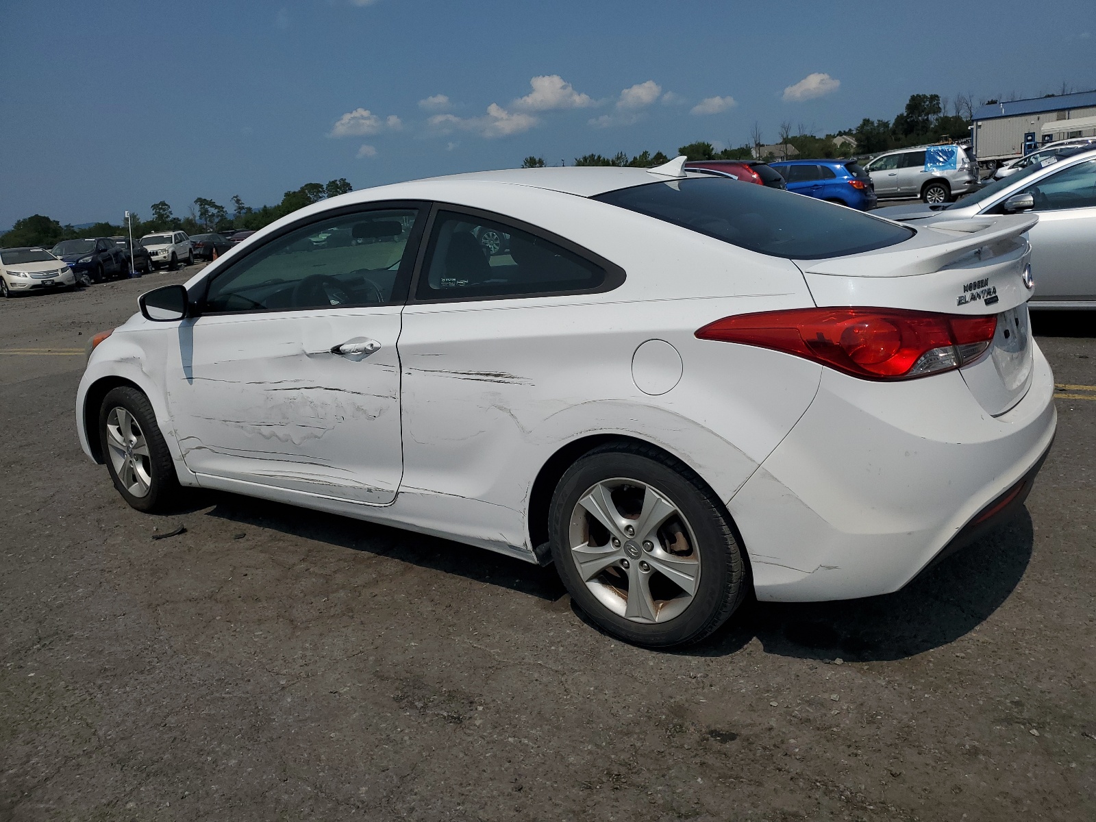 KMHDH6AE8DU022586 2013 Hyundai Elantra Coupe Gs