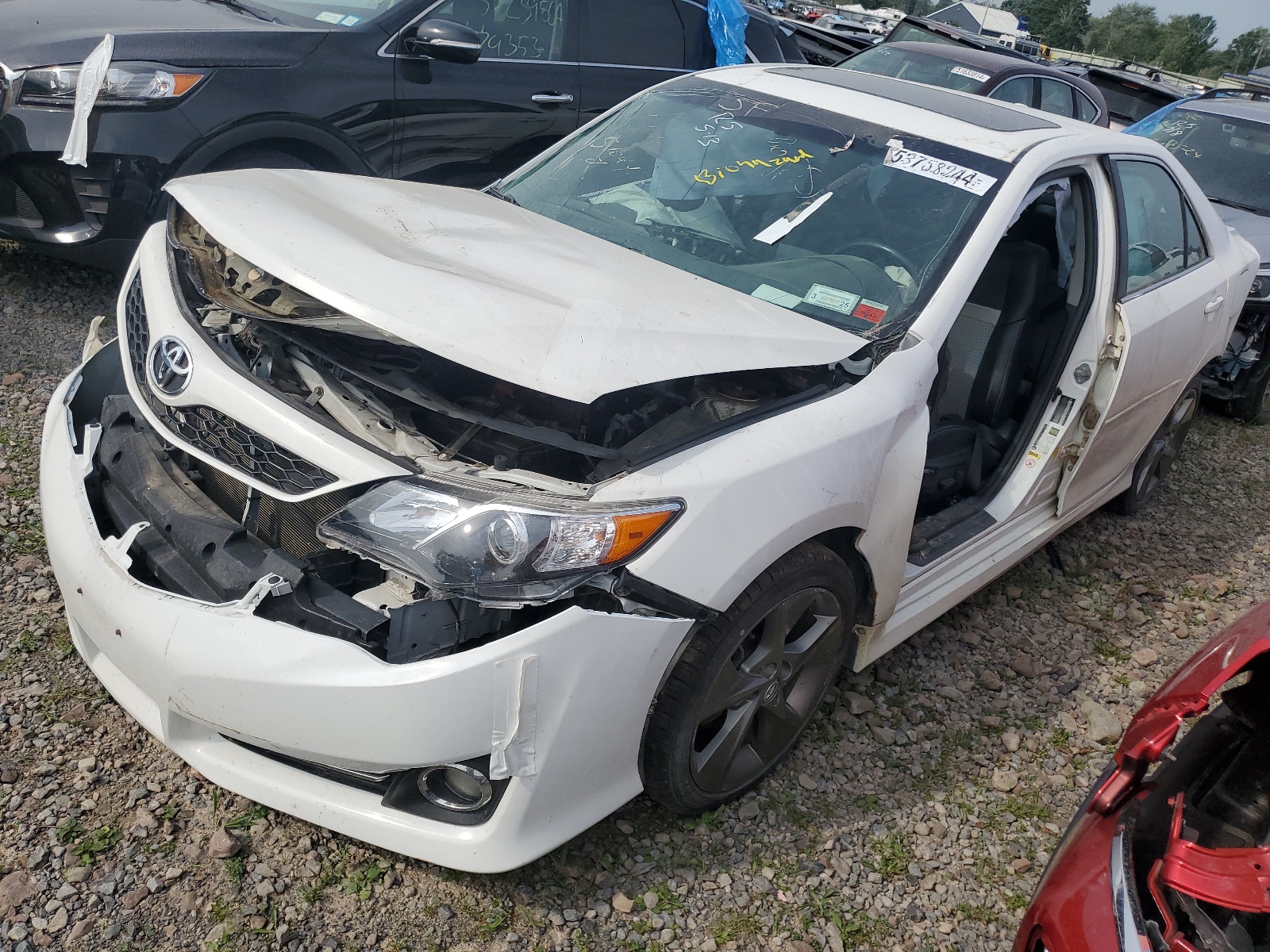 2012 Toyota Camry Se vin: 4T1BK1FK0CU504493