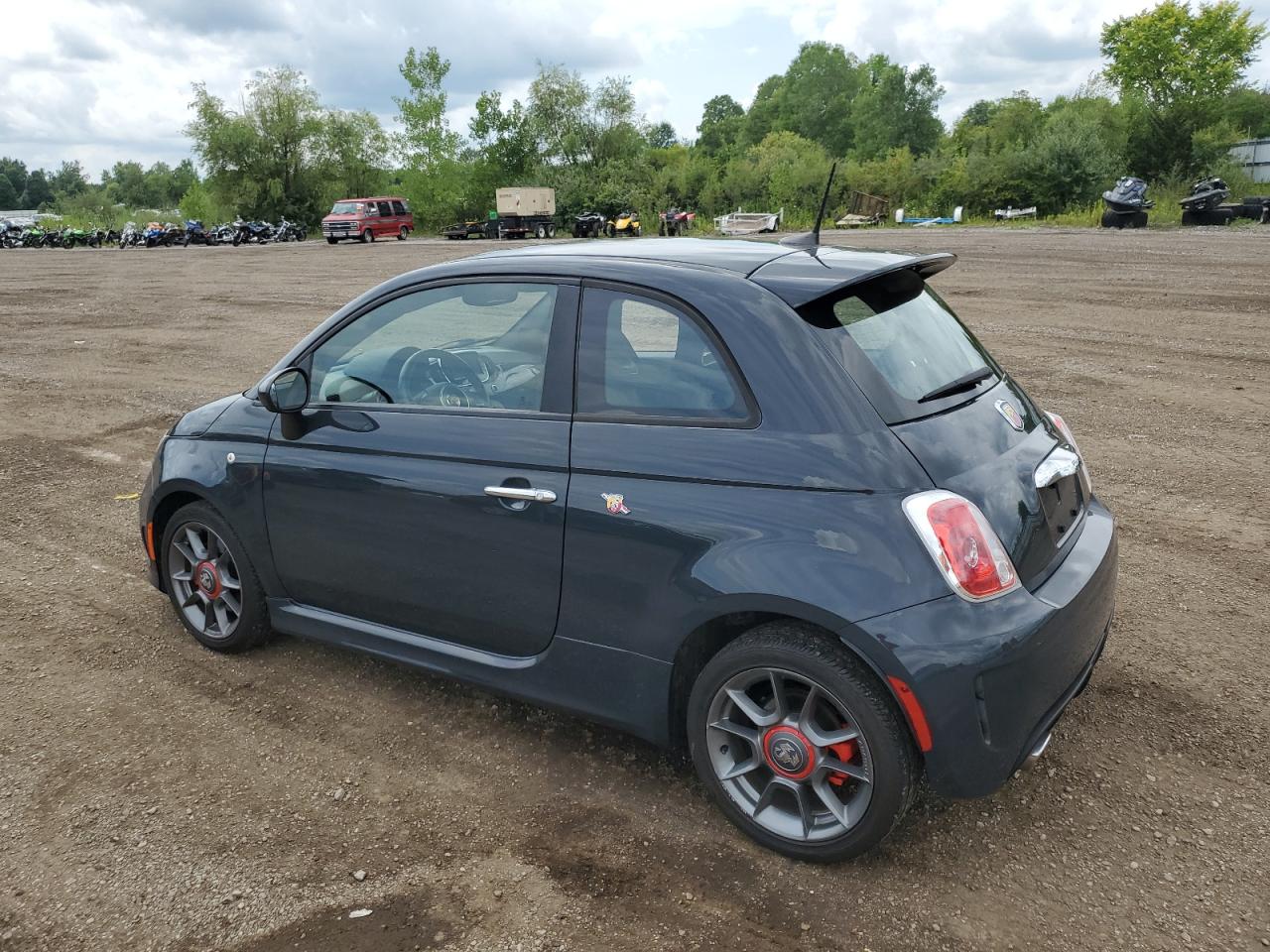 2016 Fiat 500 Abarth VIN: 3C3CFFFH6GT170487 Lot: 65955574