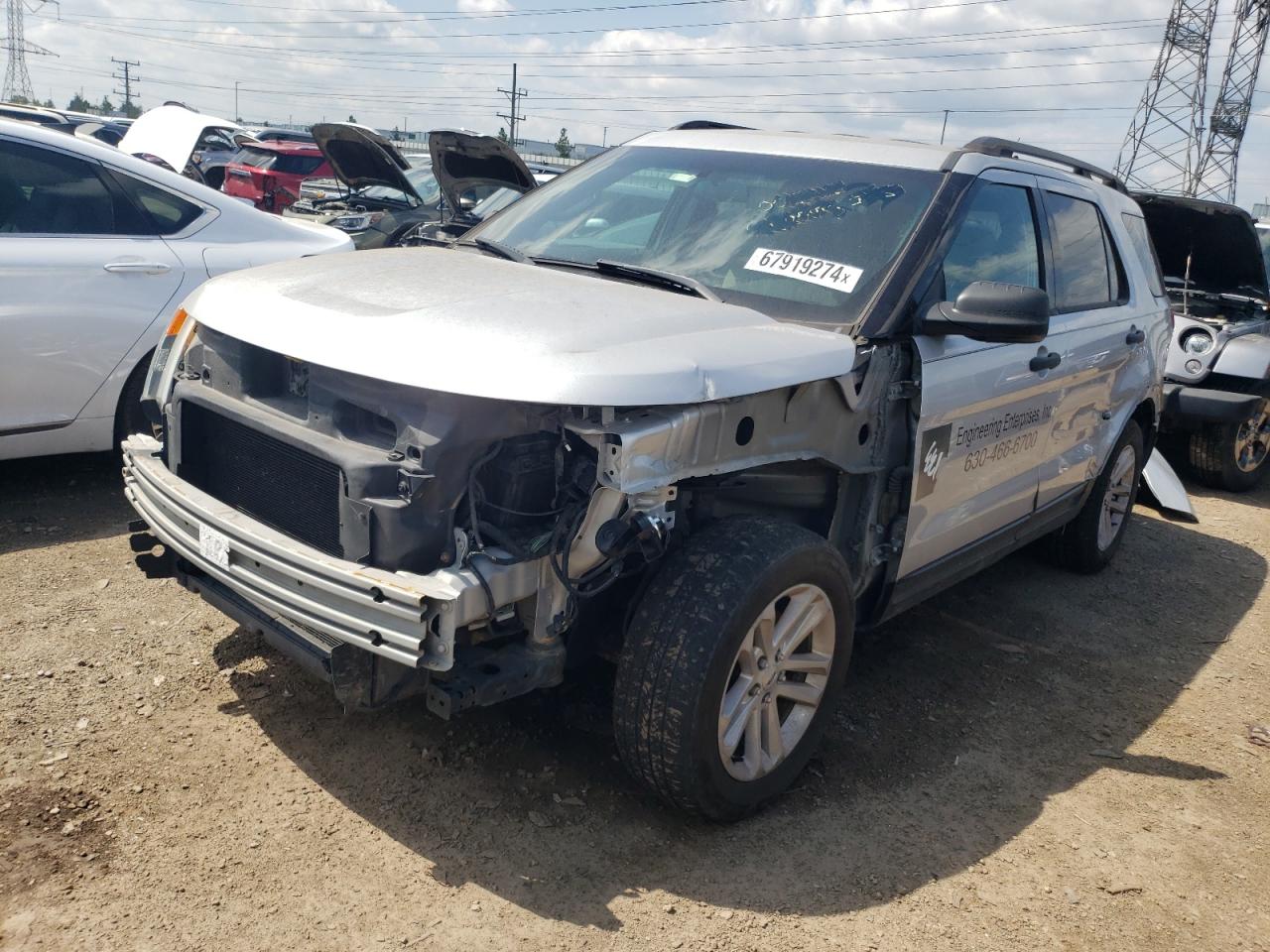 1FM5K8B84FGA83803 2015 FORD EXPLORER - Image 1