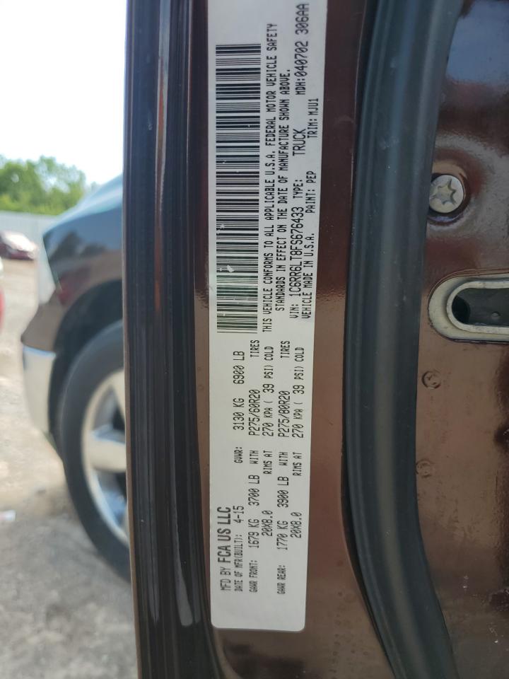 2015 Ram 1500 Slt VIN: 1C6RR6LT8FS676433 Lot: 66797944