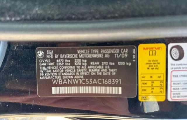 WBANW1C53AC168391 2010 BMW 535 I