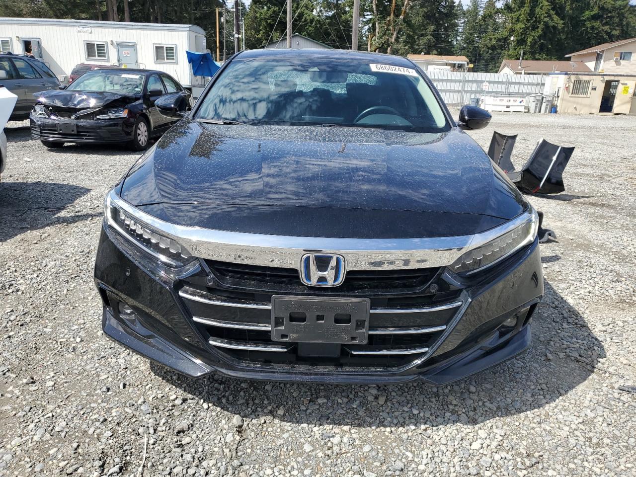 2021 Honda Accord Touring Hybrid VIN: 1HGCV3F9XMA013359 Lot: 68602474